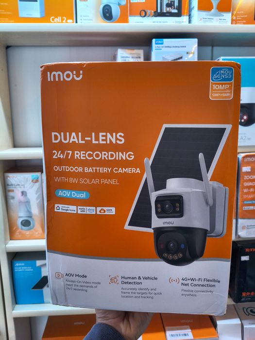 відеокамера Imou AOV Dual Kit(IPC-SA70F-10M1T2-EU) 10МП, 4G+WiFi
