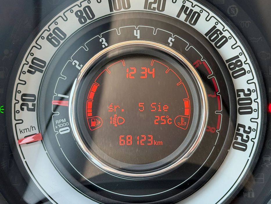 Fiat 500 12 mcy gwarancji nowe Opony Lato + Zima