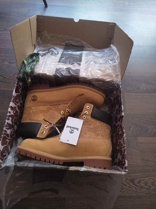 Timberland 6" Premium BAPE x Undefeated Limited Edition