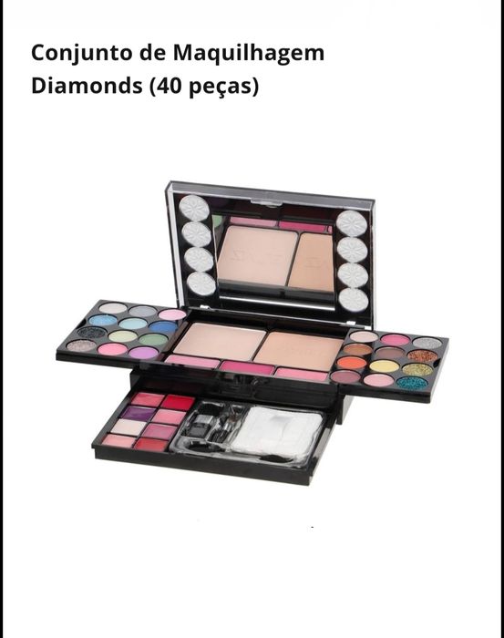 Kit maquiagem 40 peças novo