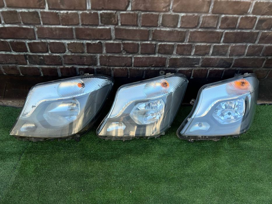 Фара ліва Мерседес Спрінтер W 906. Фари Mercedes Sprinter Рестайлінг.