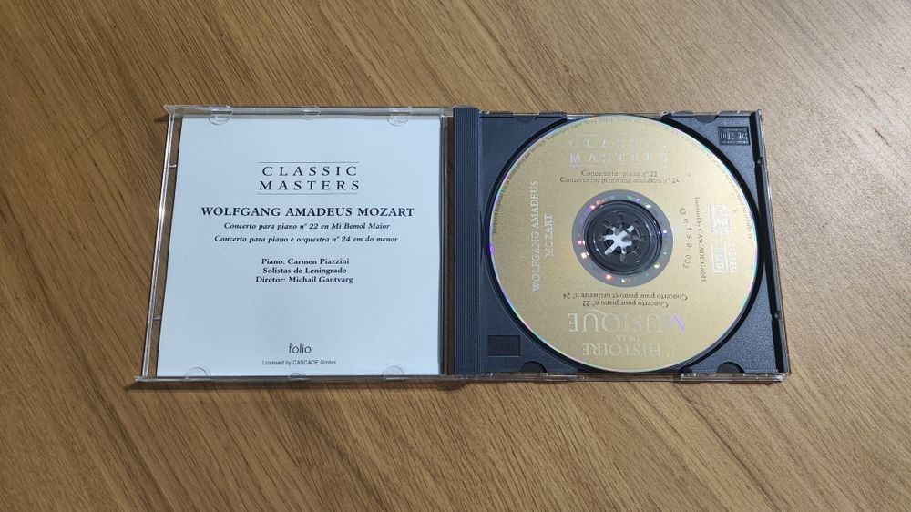 Wolfgang Amadeus Mozart Classic Masters