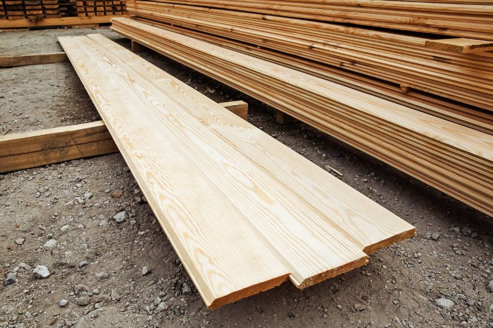 Фальш брус 130*20*6 метра с доставкой на объект!