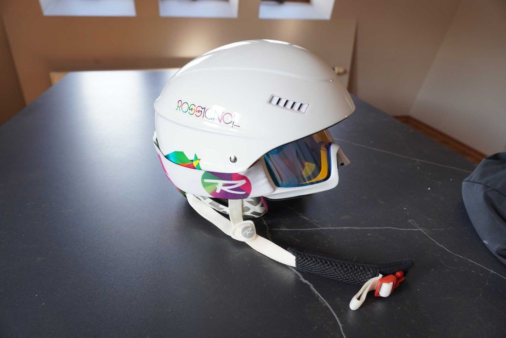 Kask narciarski Rossignol Toxic 2.0 Tesla 56 cm + gogle