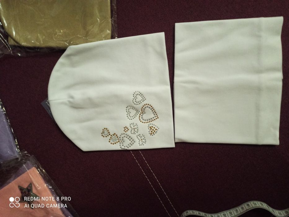 Комплект. Шапка та снуд. До куртки.