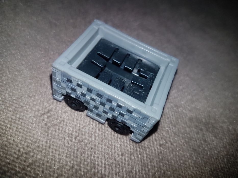 Hot Wheels wagonik minecraft