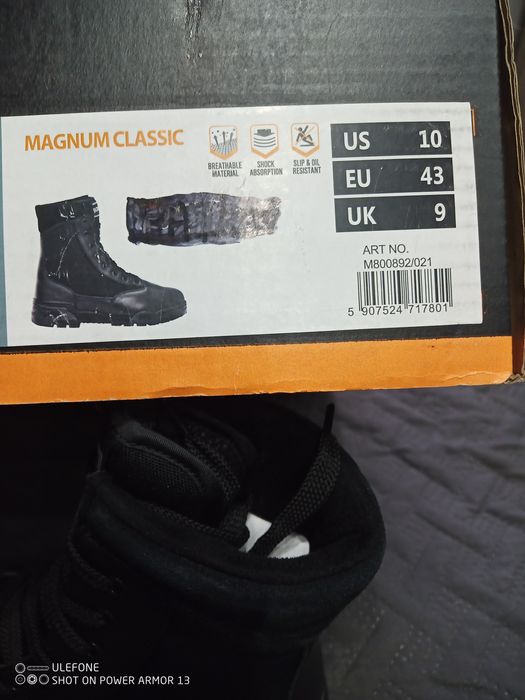 Buty MAGNUM Classic trekkingowe, nowe, rozm.43.