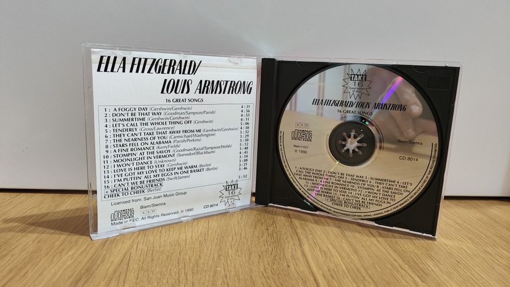 Ella Fitzgerald/Louis Armstrong 16 Great Songs