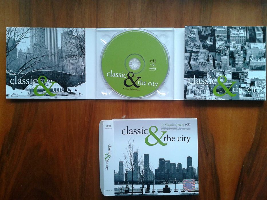 Płyty CD "Classic & The City" (Box 3 CD)