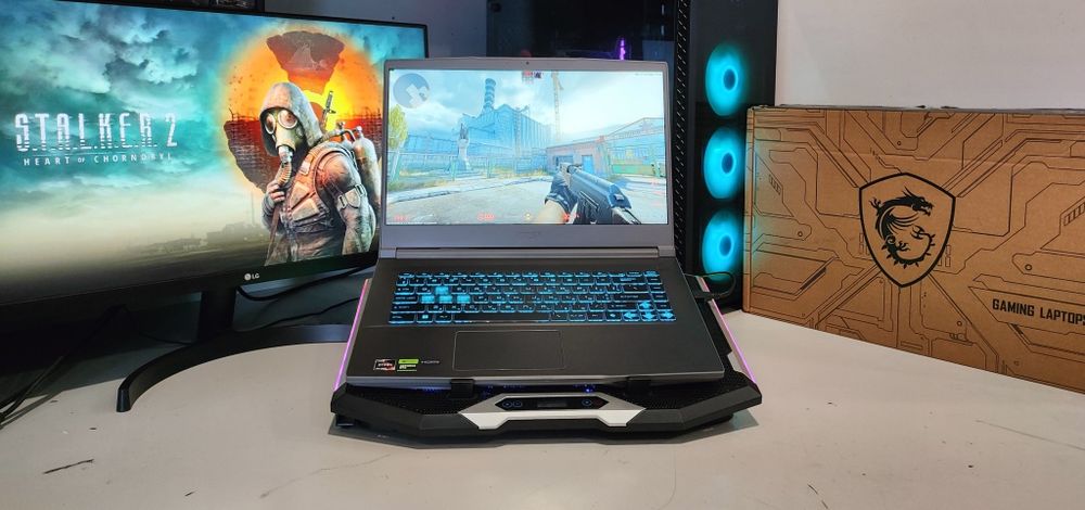 Игровой Ноутбук MSI Thin A15 (Ryzen 7 7735HS / RTX 4060 / 16GB DDR5 / 1TB SSD) • Идеал !