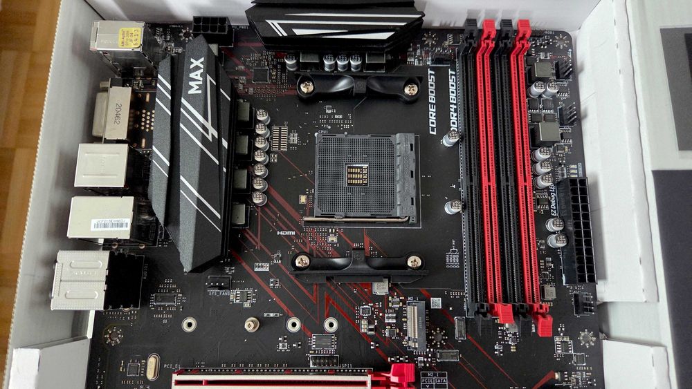 Płyta główna MSI B450 Gaming Plus MAX - 100% SPRAWNA, STAN IDEALNY + GRATIS