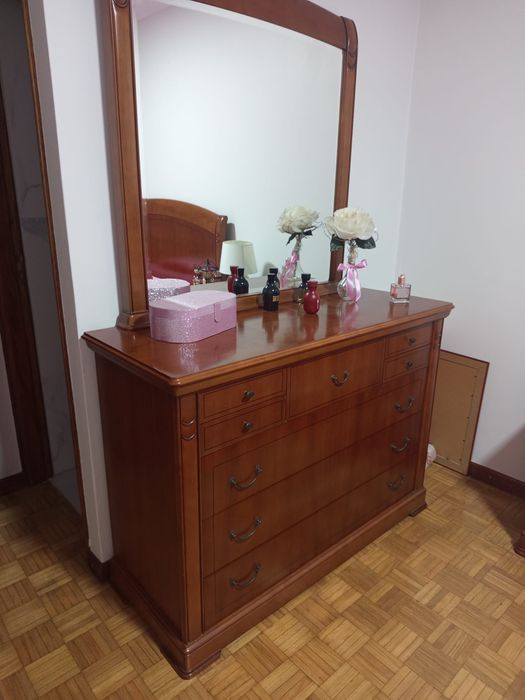 Quarto de casal completo  em cerejeira