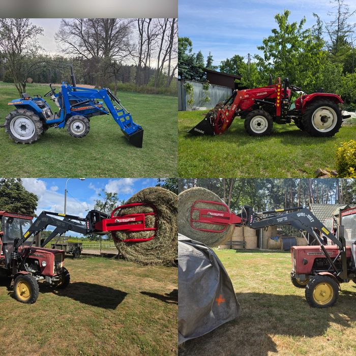 ŁADOWACZ CZOŁOWY DO URSUS C-330 I C-360 / Wolmet / Metal -Technik /do Mini Traktorka /Traktorek Japoński / / Iseki / Kubota / Yanmar / Hinomoto/ Solis