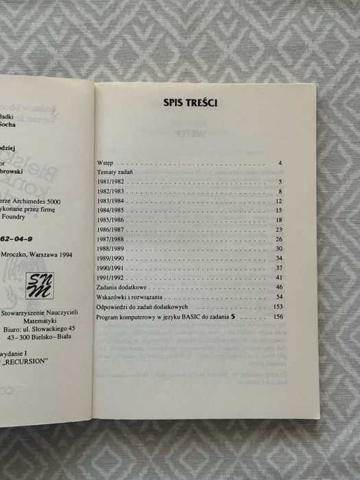 Bielskie konkursy matematyczne