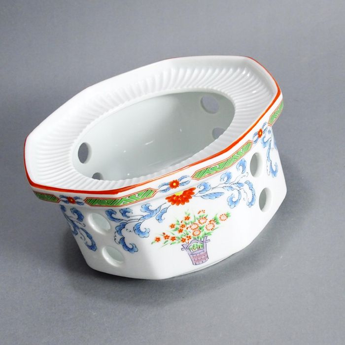 japonia porcelanowy podgrzewacz stołowy tealight kabuki