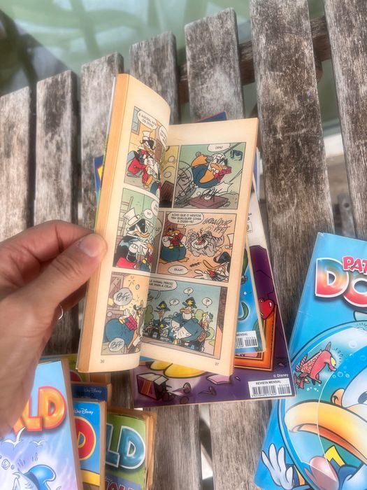Lote 17 Livros banda desenhada pato Donald vintage
