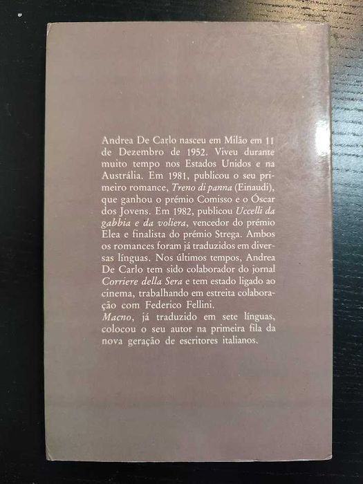 (Env. Incluído) Macno de Andrea de Carlo