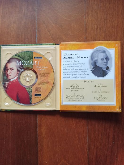 CD Mozart Obras-primas musicais