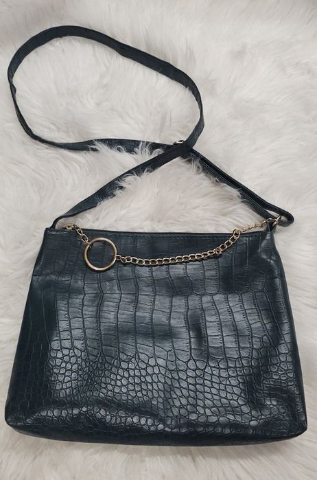 Torebka listonoszka zielona