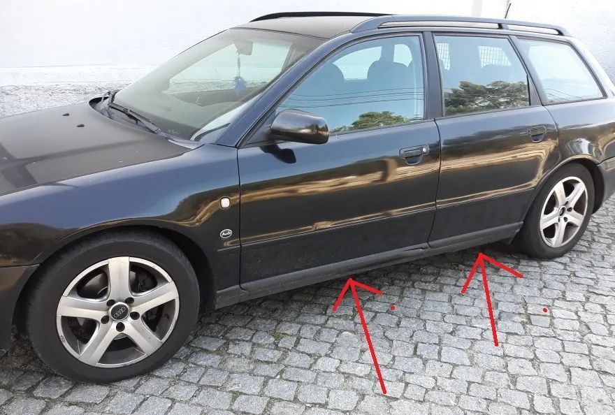 clips fixação frisos Audi A4 B5 1994-2000 NOVO