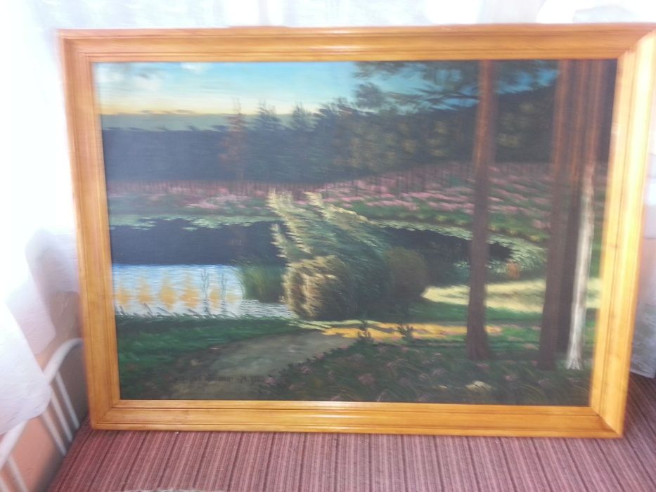 stary obraz olejny z 1923 r