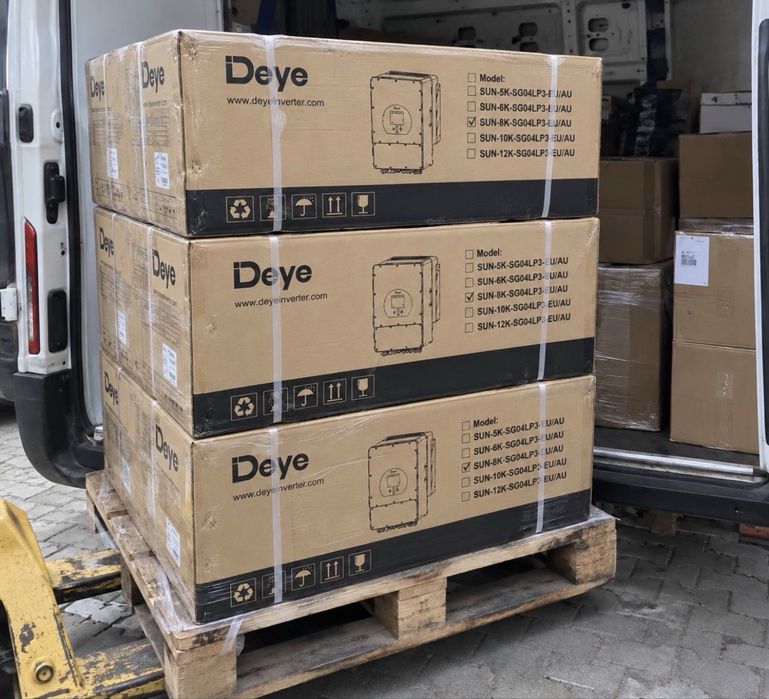 Гібридний інвертор Deye SUN-8K-SG05LP1-EU-AM2-P