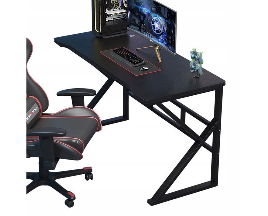 Biurko Komputerowe Stół Gamingowy dla Gracza Komputerowe Duże Stabilne