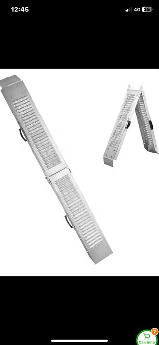 Rampa de carga para transporte ( Uma Rampa ) de moto