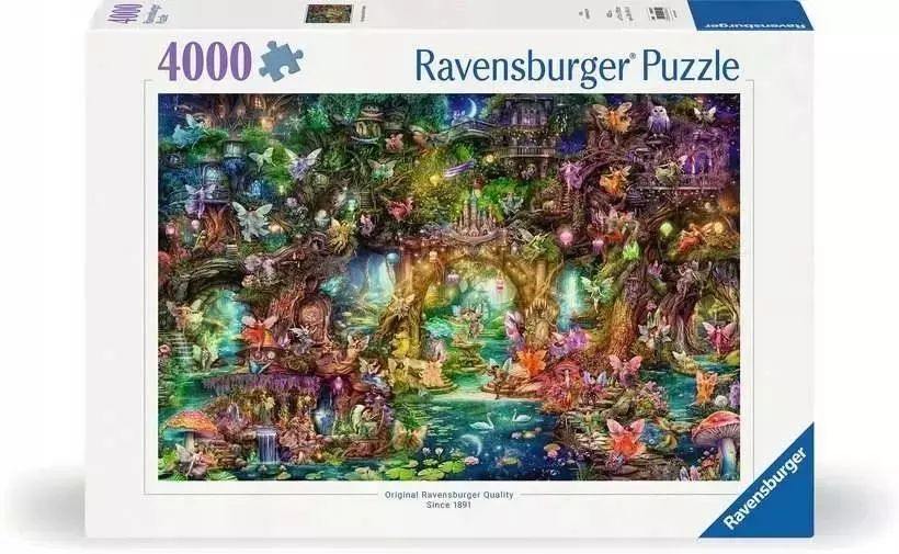 Puzzle 4000 elementów. Magiczny świat baśni. Ravensburger
