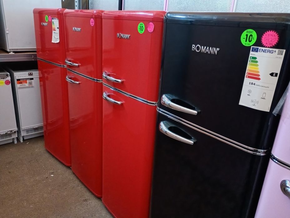 OUTLET Janki, ul. Wspólna 6 Lodówka BOMANN DTR 353.1 Styl RETRO OKAZJA!