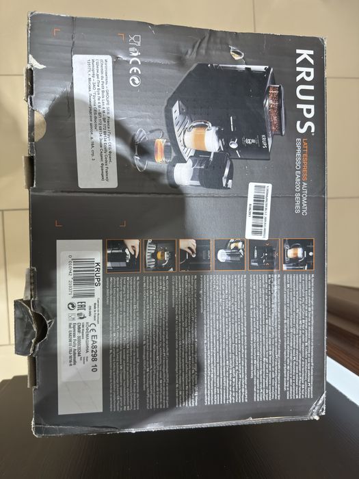 Ekspres automatyczny KRUPS EA8298 – z młynkiem i systemem mlecznym