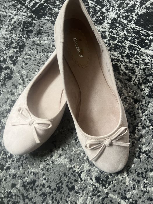 Buty damskie baleriny roz 42