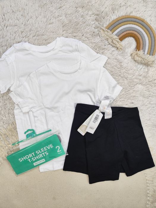 Strój na wf 2 komplety na wf trening 110-116