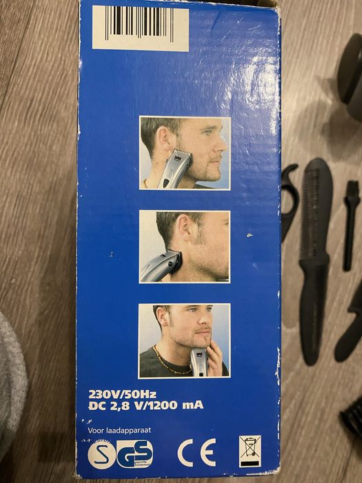 Тример на акумуляторі для волосся та бороди (машинка для стрижки)