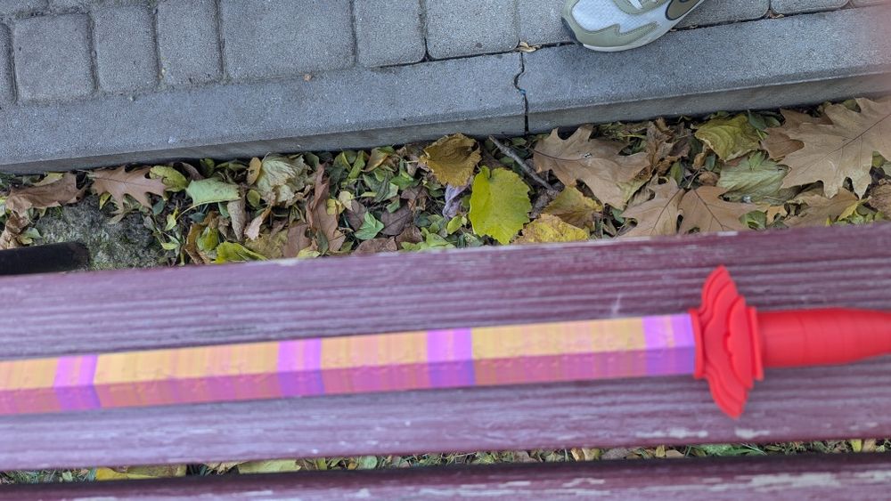 K-pop меч Румі 3д друк