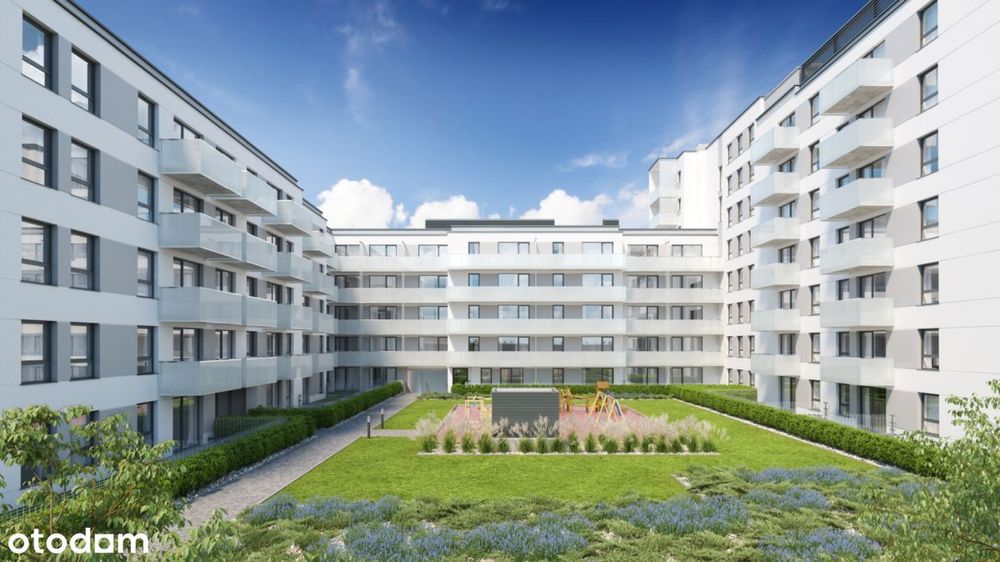 3-pokojowe mieszkanie 49m2 + balkon Bezpośrednio