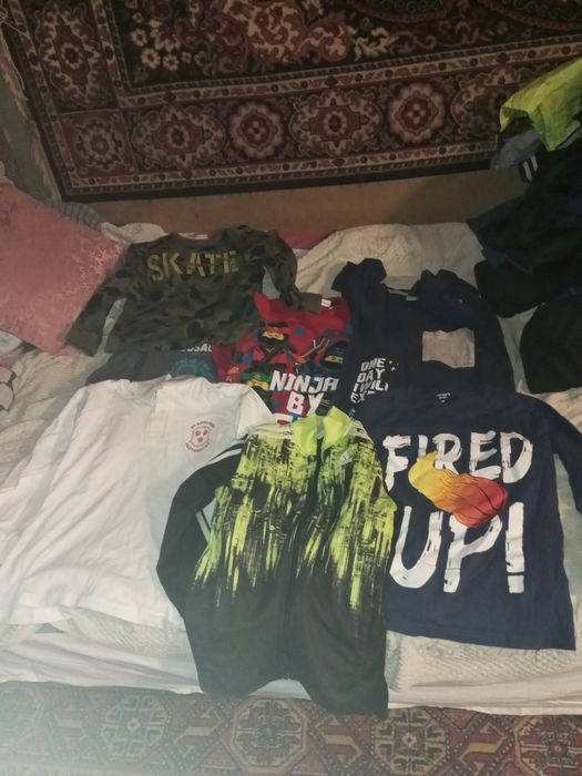 Детские вещи на 8-10 лет кепки куртка с