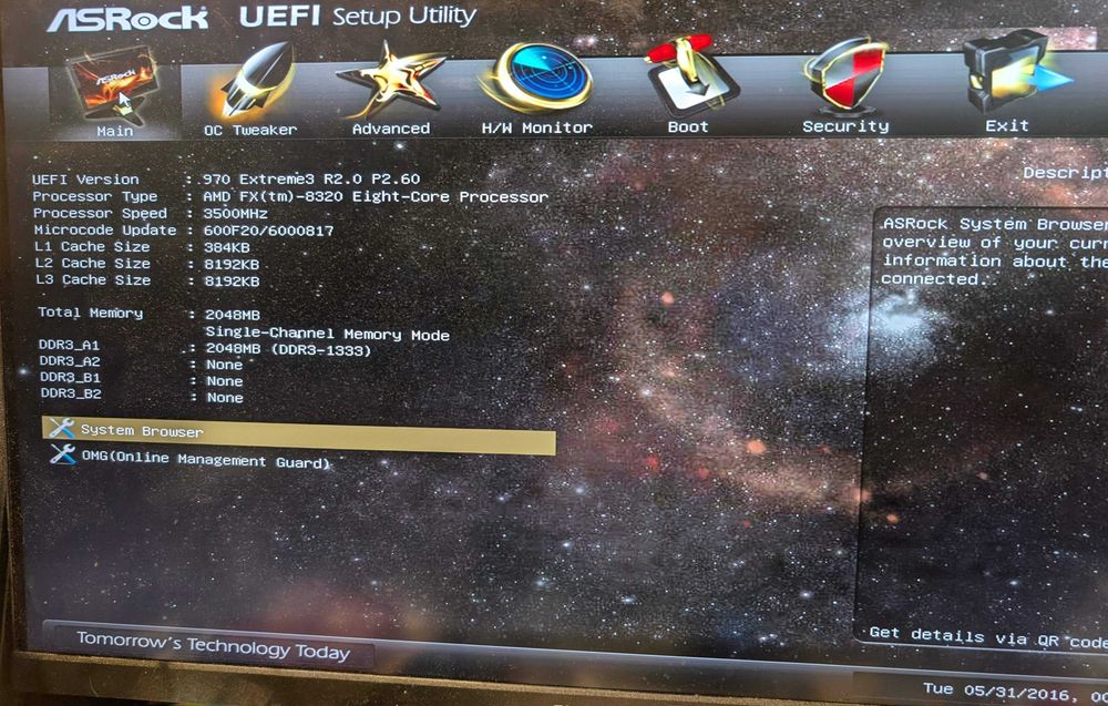 ASRock 970 Extreme3 +AMD FX 8320