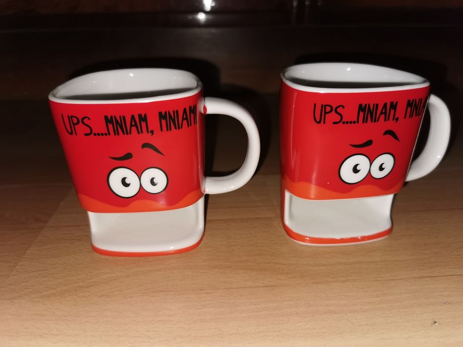 Zestaw 2 sztuk. Kubków Ups... Maniam, mniam