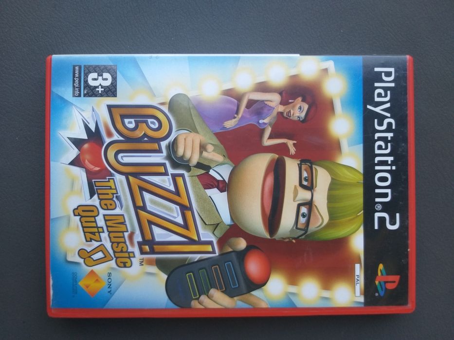 Gra Buzz! the music quiz PS2 Play station ps2 pudełkowa