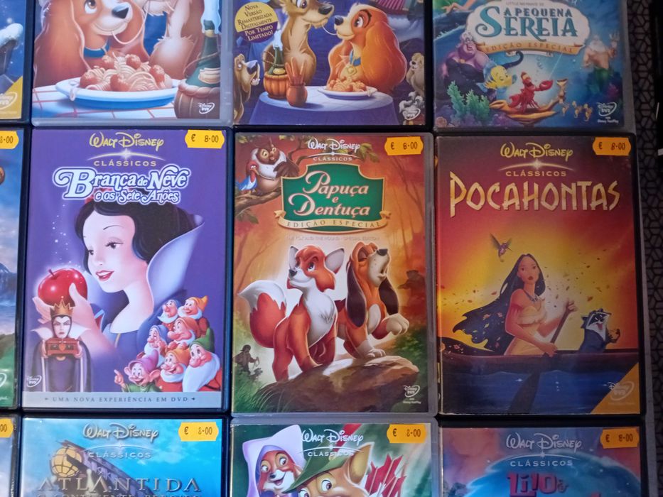 Filmes em Dvd de Animação da Walt Disney I.