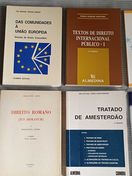 10 Livros de Direito Internacional em excelente estado