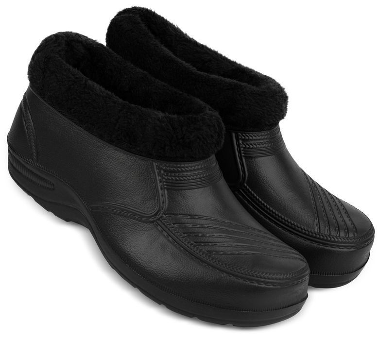 Damskie kalosze krótkie zimowe LEKKIE ocieplane piankowe eva 39