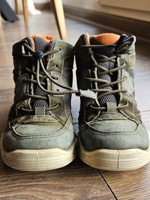 Skórzane buty Ecco Goretex