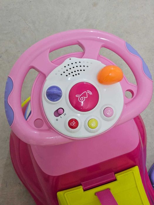 Carro Brincar/Passear rosa CHICCO