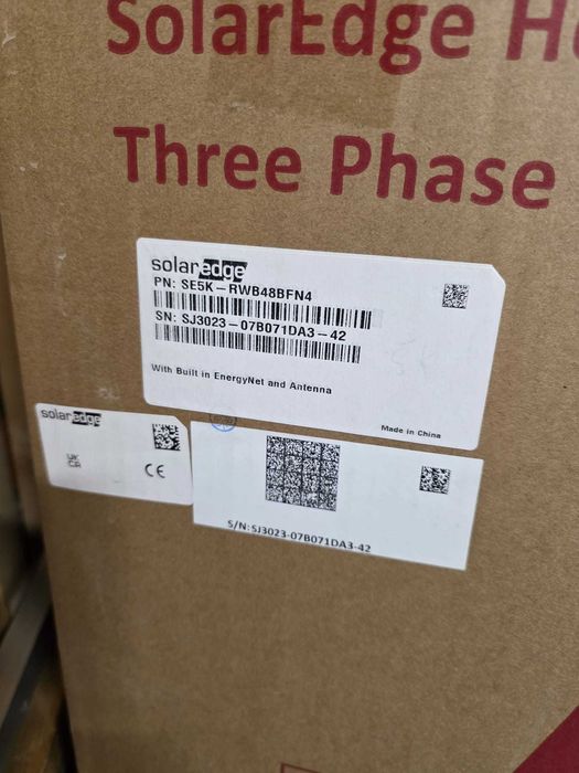 Inversor SolarEdge S5k-RWB48BFN4 (Novo, 5kW)