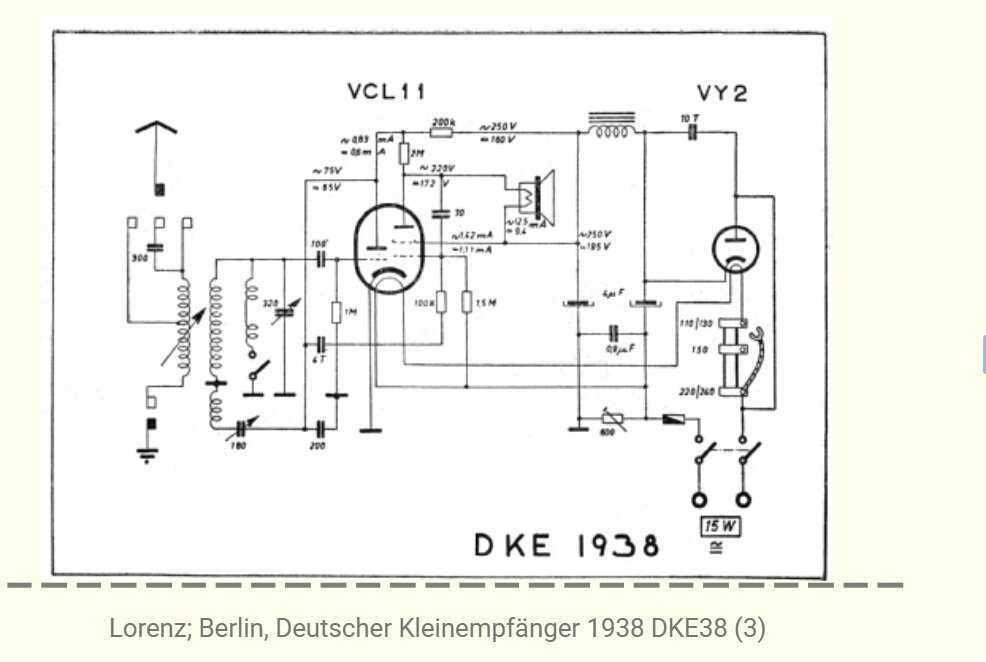 Radio DKE 38 "Volksempfänger" 1938