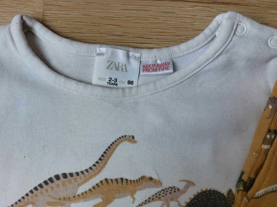 Piżamka dla chłopca – dinozaury - ZARA - rozmiar: 98