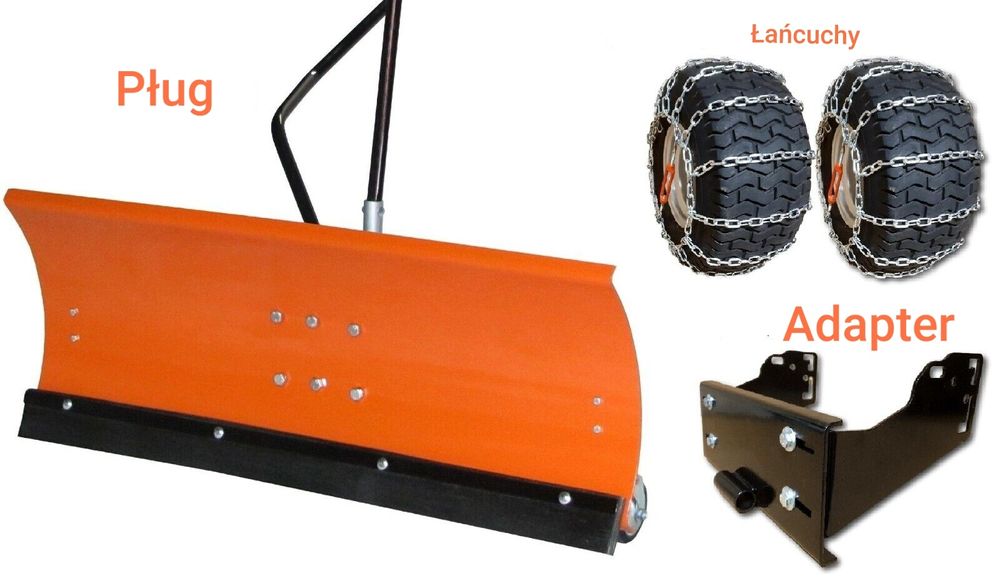 Pług śnieżny do śniegu traktorek kosiarka+Mocowanie wszystkie modele