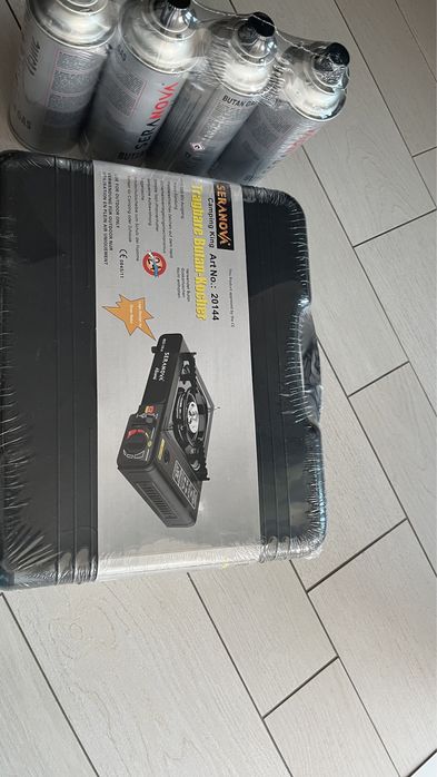 Туристична газова плита, кейс,